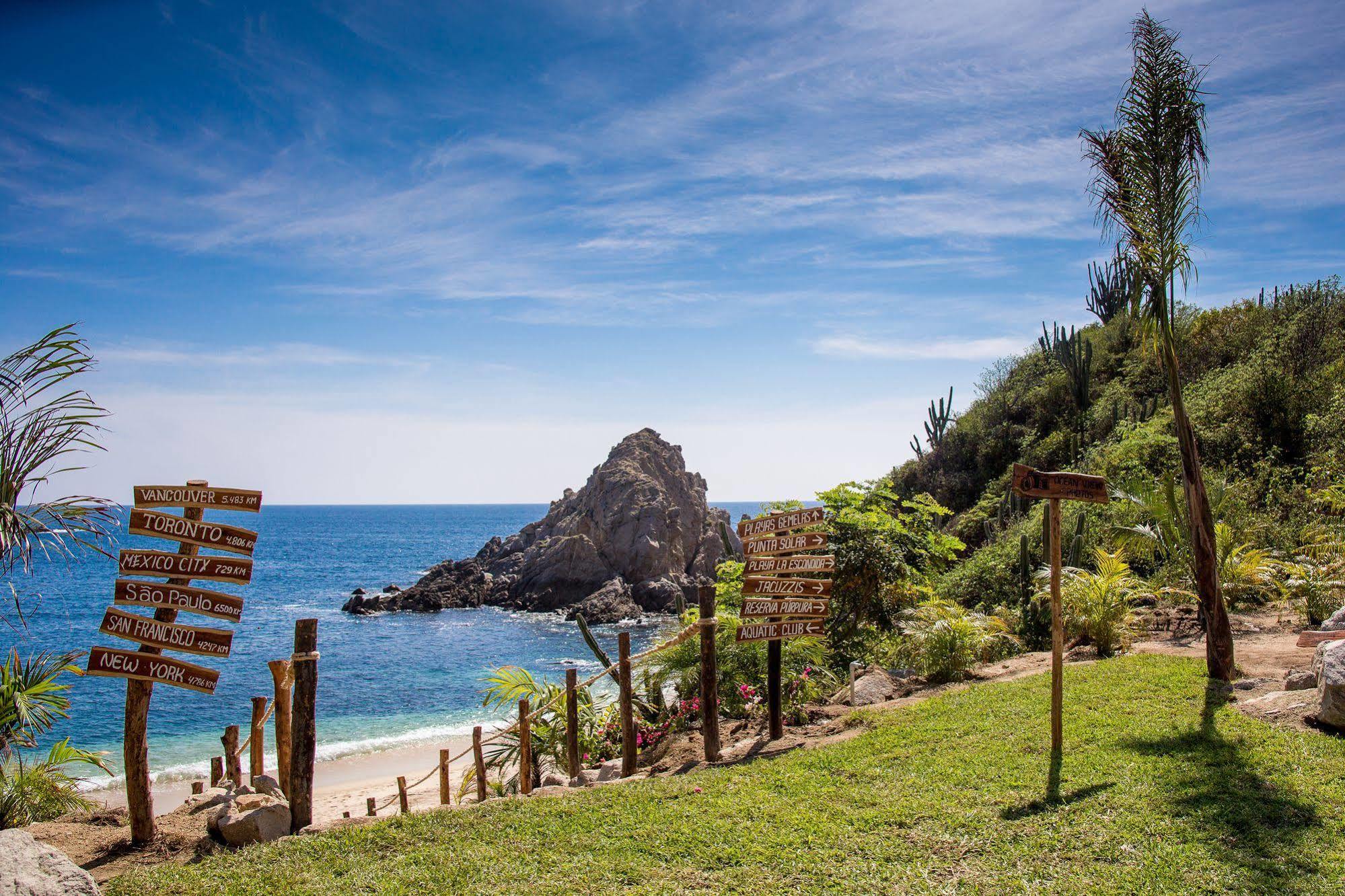 Isla Natura Beach Huatulco Танголунда Экстерьер фото